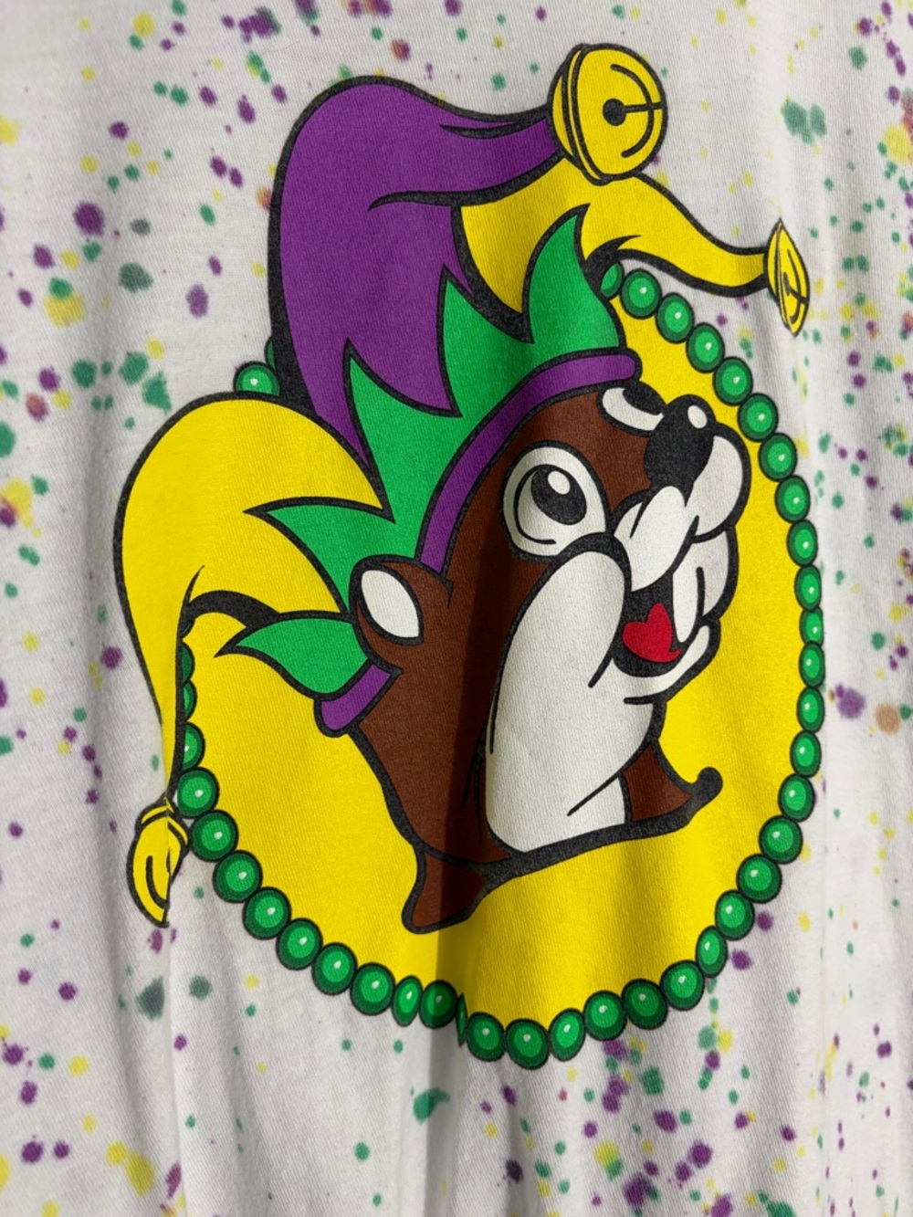 BUC-EE’S splatter tiedye Mardi Gras 2022 adult XL
